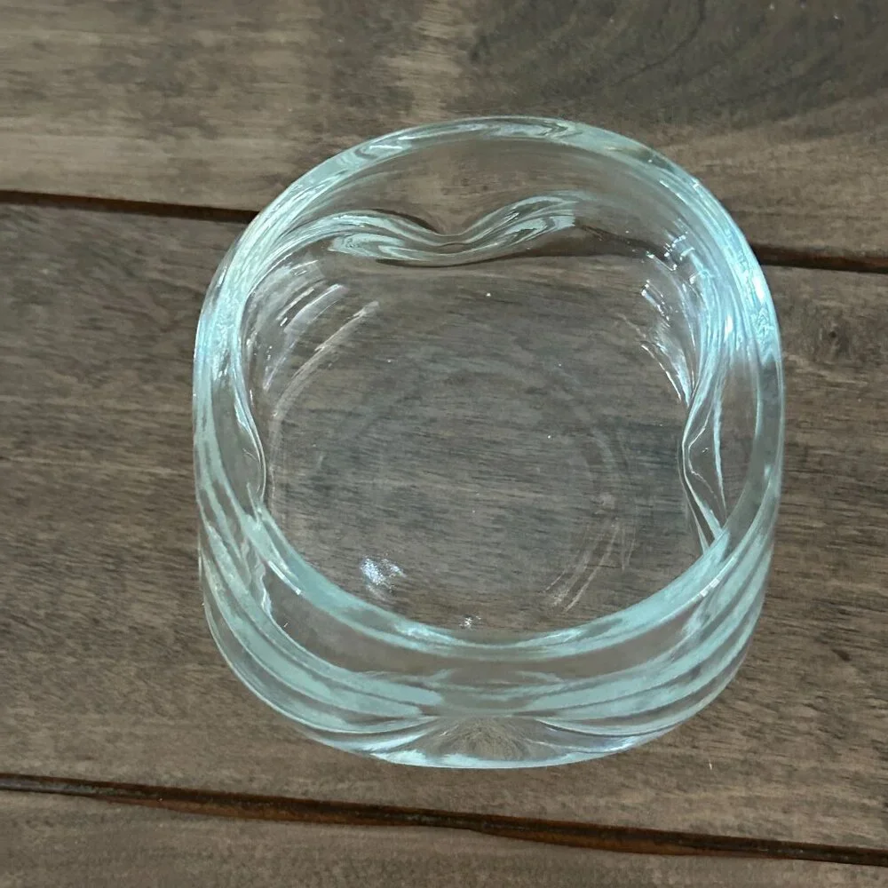 Unbranded Rocks Glass Dimples Thick Whiskey Bourbon Sipping‎ Cocktails